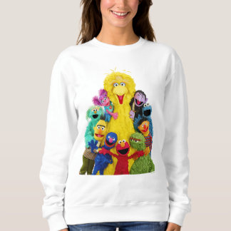 Sesame Street | Fun Colorful Pals Portrait Sweatshirt