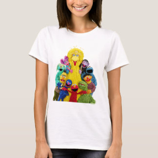 Sesame Street | Fun Colorful Pals Portrait T-Shirt
