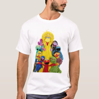 Sesame Street | Fun Colorful Pals Portrait T-Shirt