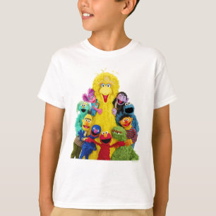 Sesame Street Fun Colorful Pals Portrait T-Shirt