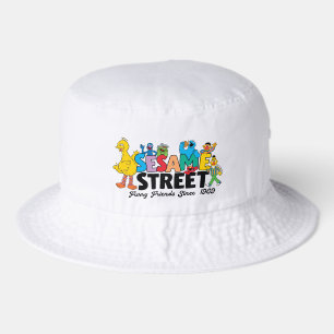 Sesame Street Furry Friends Since 1969 Bucket Hat
