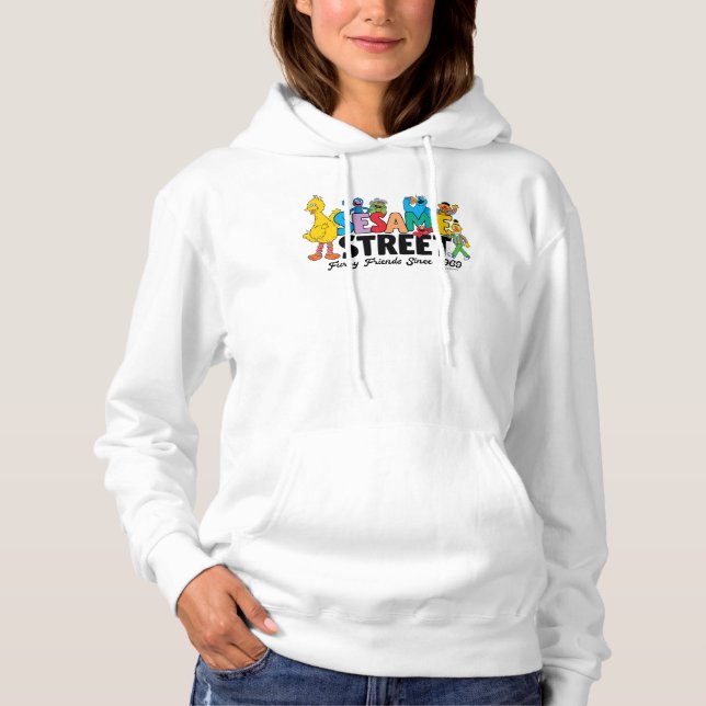 Sesame Street | Furry Friends Since 1969 Hoodie (Front)