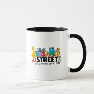 Sesame Street Furry Friends Since 1969 Mug