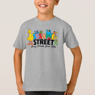 Sesame Street Furry Friends Since 1969 T-Shirt