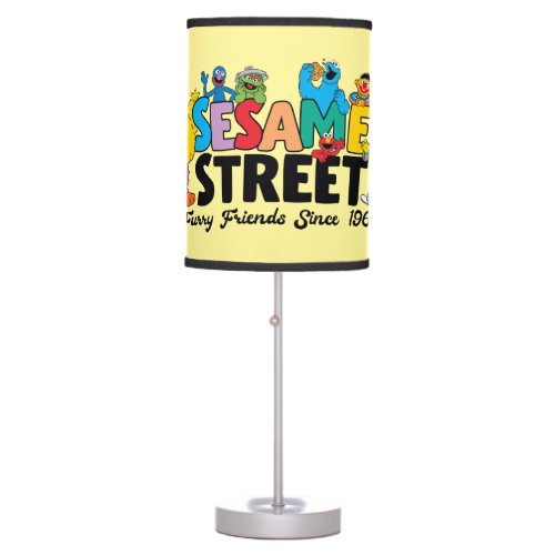 Sesame Street  Furry Friends Since 1969 Table Lamp