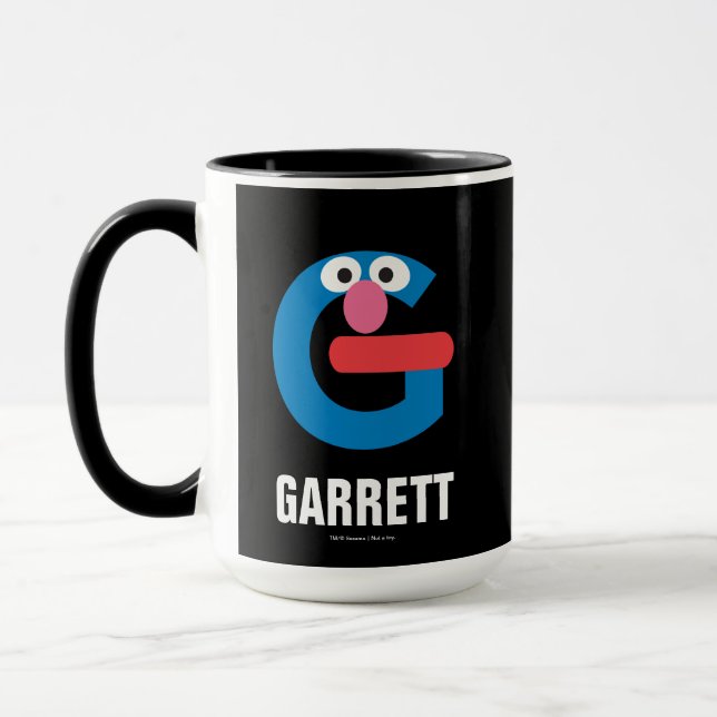 Sesame Street | G is for Grover Mug (Left)