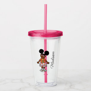 Sesame Street Gabrielle Add Your Name Acrylic Tumbler