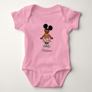 Sesame Street Gabrielle Add Your Name Baby Bodysuit