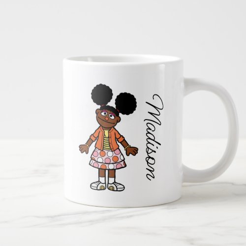 Sesame Street  Gabrielle Add Your Name Giant Coffee Mug