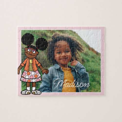 Sesame Street  Gabrielle Add Your Name Jigsaw Puzzle