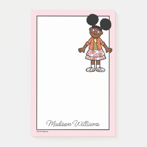 Sesame Street  Gabrielle Add Your Name Post_it Notes