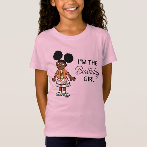 Sesame Street  Gabrielle Birthday Girl T_Shirt