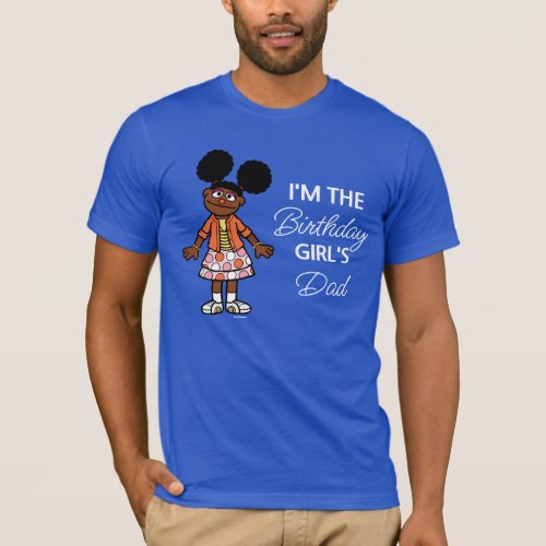 Sesame Street  Gabrielle Birthday Girls Dad T_Shirt