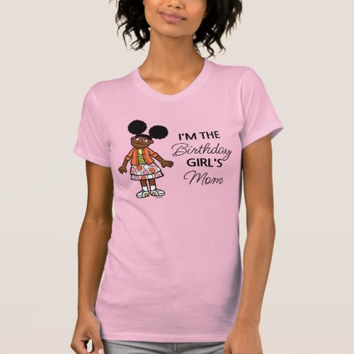Sesame Street  Gabrielle Birthday Girls Mom T_Shirt