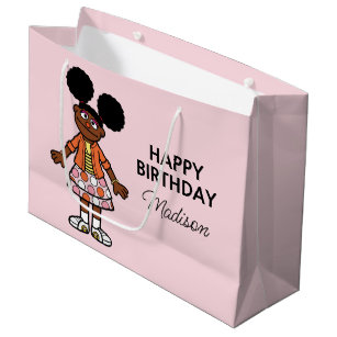Sesame Street   Gabrielle Happy Birthday Large Gift Bag