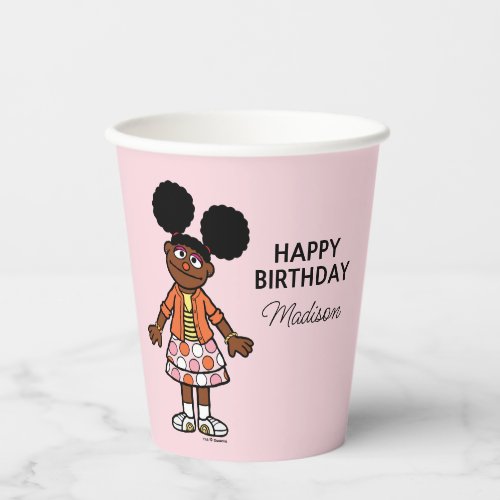 Sesame Street  Gabrielle Happy Birthday Paper Cups