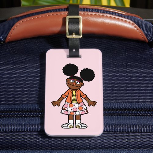Sesame Street  Gabrielle Portrait  Add Your Name Luggage Tag
