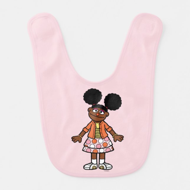 Sesame Street | Gabrielle Portrait Baby Bib (Front)
