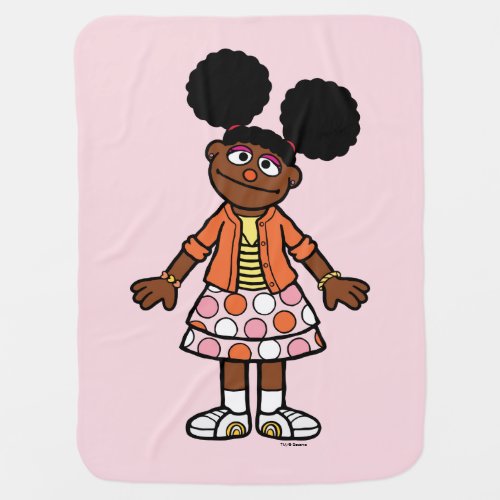 Sesame Street  Gabrielle Portrait Baby Blanket