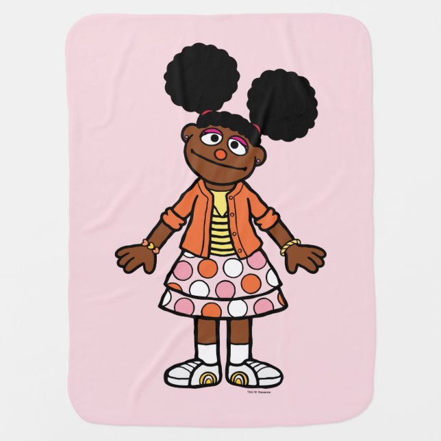 Sesame Street | Gabrielle Portrait Baby Blanket (Front)