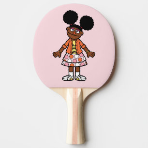 Sesame Street Gabrielle Portrait Ping Pong Paddle