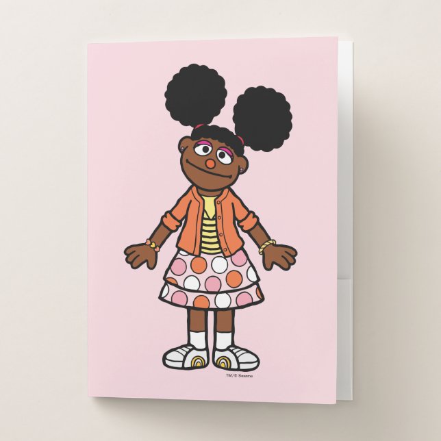 Sesame Street | Gabrielle Portrait Pocket Folder (Front)