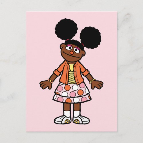 Sesame Street  Gabrielle Portrait Postcard