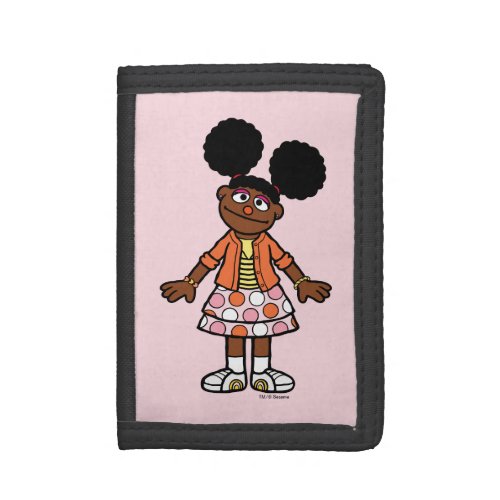 Sesame Street  Gabrielle Portrait Trifold Wallet