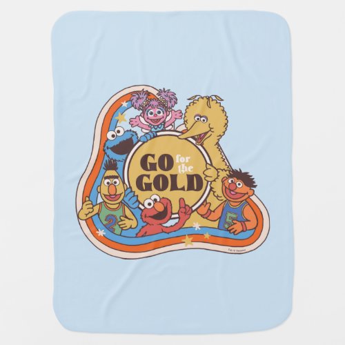 Sesame Street  Go for the Gold Baby Blanket