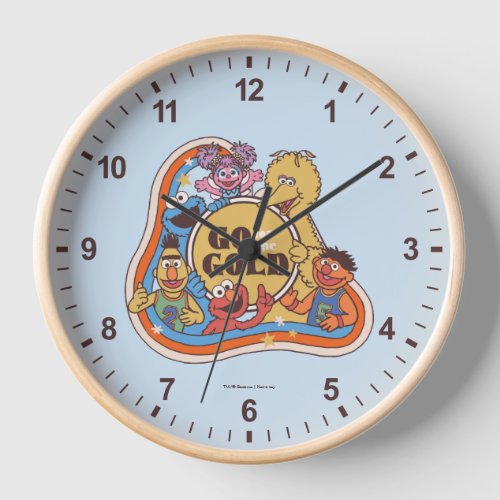 Sesame Street  Go for the Gold Clock