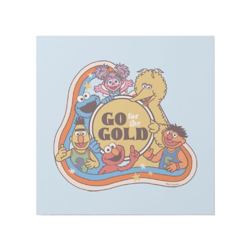 Sesame Street  Go for the Gold Gallery Wrap
