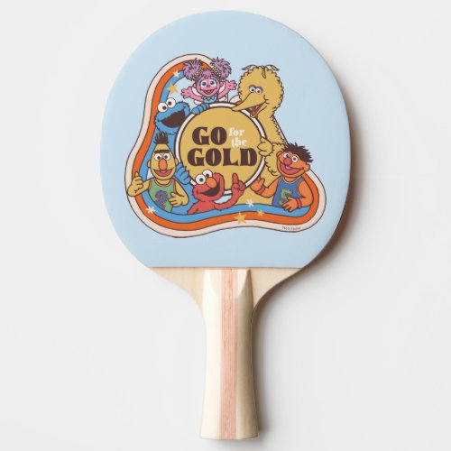 Sesame Street  Go for the Gold Ping Pong Paddle