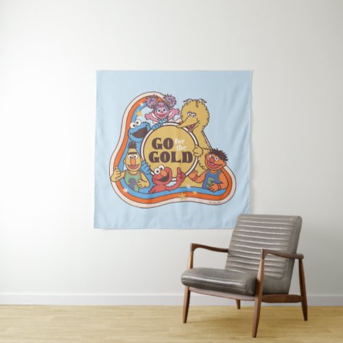 Sesame Street  Go for the Gold Tapestry