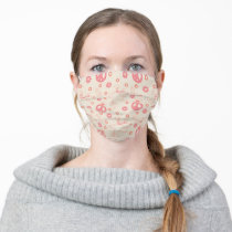 Sesame Street | Good Vibes Pattern Adult Cloth Face Mask