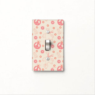 Sesame Street   Good Vibes Pattern Light Switch Cover