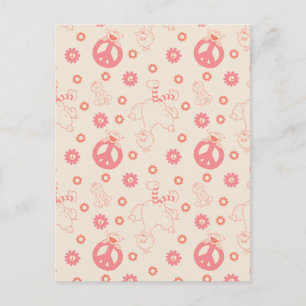 Sesame Street   Good Vibes Pattern Postcard