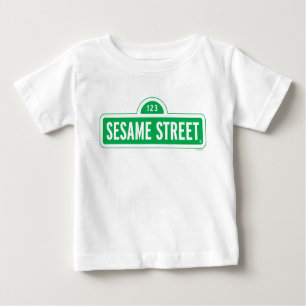 Sesame Street Green Logo Baby T-Shirt