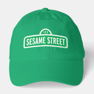 Sesame Street Green Logo Hat