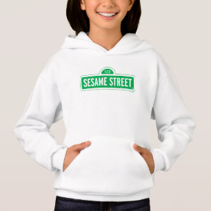 Sesame Street Green Logo Hoodie