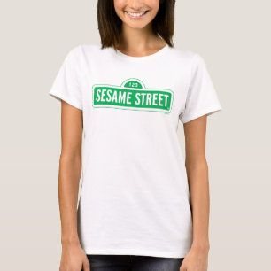 Sesame Street Green Logo T-Shirt