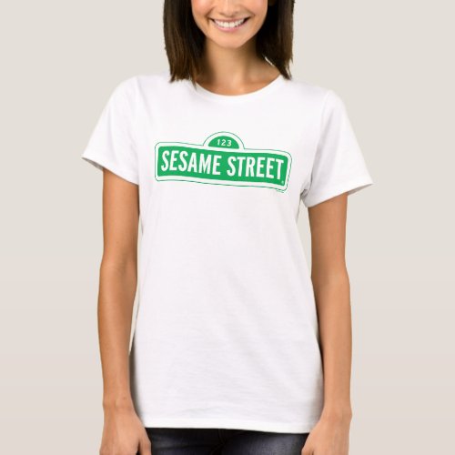 Sesame Street  Green Logo T_Shirt