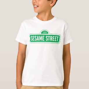 Sesame Street Green Logo T-Shirt