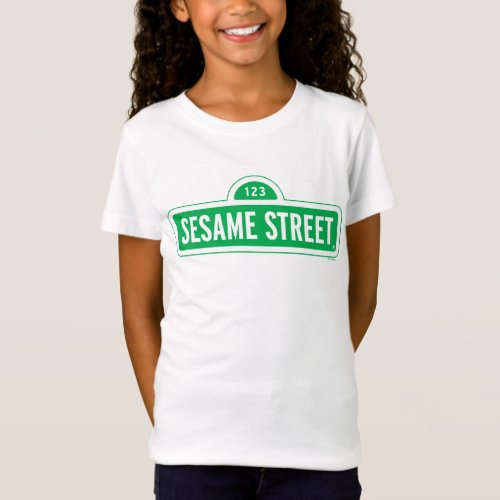 Sesame Street  Green Logo T_Shirt