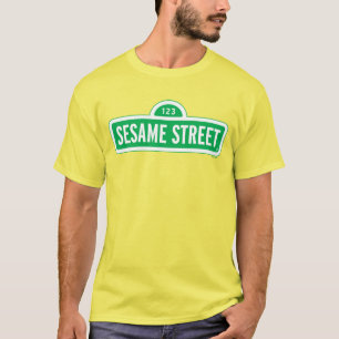 Sesame Street Green Logo T-Shirt