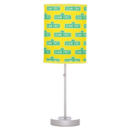 Sesame Street  Green Logo Table Lamp