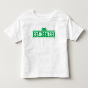 Sesame Street Green Logo Toddler T-shirt