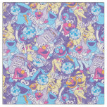 Sesame Street | Groovy Dance Pattern Fabric