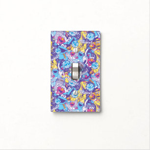 Sesame Street Groovy Dance Pattern Light Switch Cover