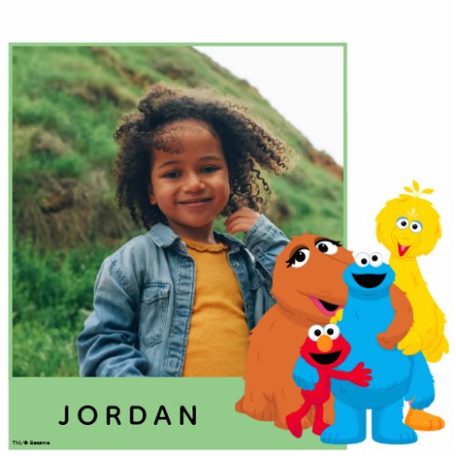 Sesame Street  Group Hug  Add Your Name Cutout