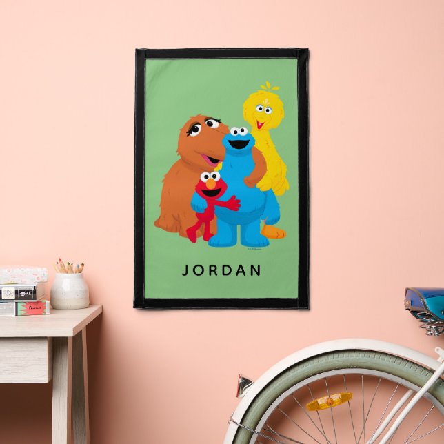 Sesame Street | Group Hug | Add Your Name Pennant (Insitu 2)